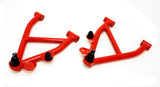 BMR 82-82 3rd Gen F-Body Non-Adj. A-Arms Lower (Polyurethane) w/ No Spring Pocket - Red - AA007R