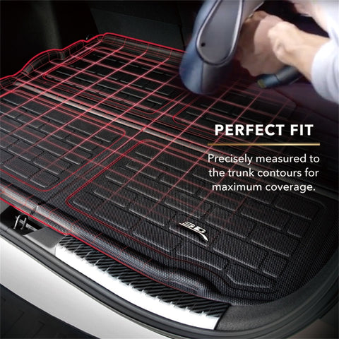 3D MAXpider 19-21 Audi E-Tron Cross Fold Kagu Cargo Liner - Black - M1AD0591309