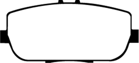 EBC 06-15 Mazda Miata MX5 2.0 Greenstuff Rear Brake Pads - DP21775