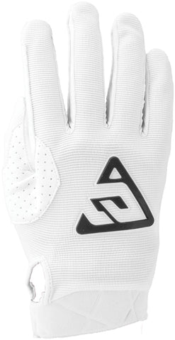 Answer 25 Peak Gloves White/Black Youth - Large - 442879