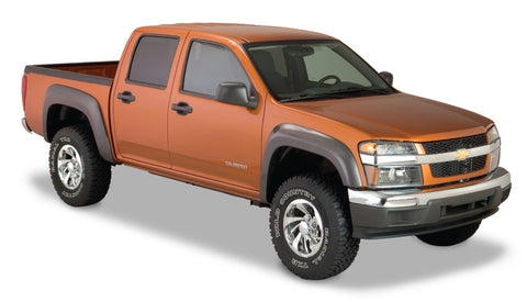 Bushwacker 04-12 GMC Canyon Extend-A-Fender Style Flares 2pc 61.1/72.8in Bed - Black - 41028-02