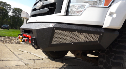Fishbone Offroad 09-14 Ford F150 Front Bumper - Black - FB22347