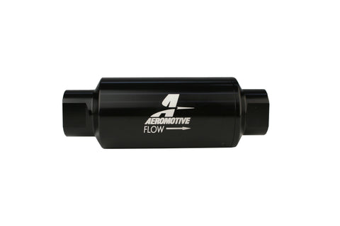 Aeromotive In-Line Filter - AN-10 - Black - 100 Micron - 12324