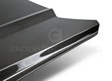 Anderson Composites 15-17 Ford Mustang Eco Boost Type-OE Double Sided Hood - AC-HD15FDMUEB-OE-DS
