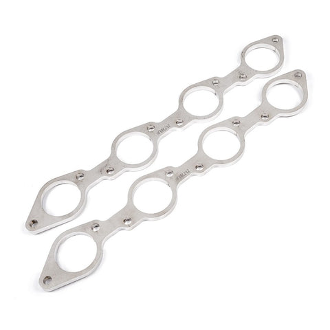 Stainless Works Big Block Chevy Round Port Header 304SS Exhaust Flanges 2-1/8in Primaries - HFBBC212