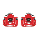 Power Stop 08-16 Chrysler Town & Country Rear Red Calipers w/Brackets - Pair - S5080