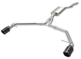 aFe MACH Force-Xp 13-16 Audi Allroad L4 SS Axle-Back Exhaust w/ Carbon Tips - 49-36437-C