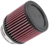 K&N Universal Rubber Filter 3 inch 5 Degree FLG 4 1/2 inch OD 4 inch Height - RB-0900