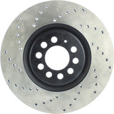 StopTech 00-06 Audi TT Quattro / 03/04-12/04 VW Jetta Right Front Drilled CRYO-STOP Rotor - 128.33062CR