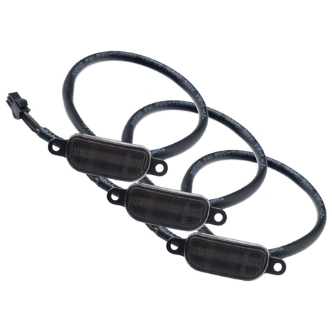 Oracle Universal Pre-Runner Style LED Grill Light Kit (New Style) - Amber w/Tinted Lens - 5889-005-T