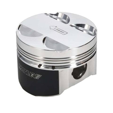 Manley Mitsubishi 4G63/4G63T EVO VIII/IX 86mm +1mm 9.0:1 Extreme Duty Dish Pistons w/ Rings - 606110Ce-4