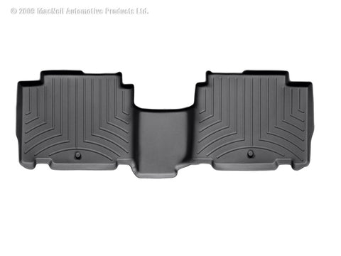 WeatherTech 07+ Hyundai Veracruz Rear FloorLiner - Black - 441592