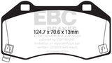 EBC 2017+ Fiat 124 Spider 1.4L Turbo Abarth Redstuff Front Brake Pads - DP32286C