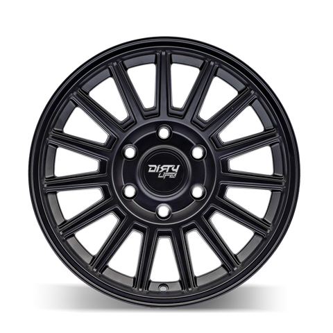 Dirty Life Journey 9316 17x8.5 / 6-135 BP / 0mm Offset / 87.1mm Hub Matte Black Wheel - 9316-7836MB