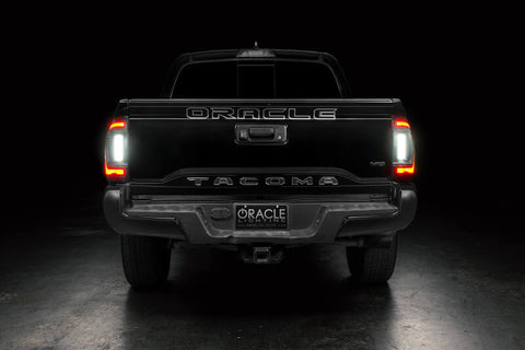 Oracle Lighting 16-23 Gen 3 Toyota Tacoma Black Series Flush Style LED Tail Lights - 5911-504-T