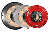 McLeod 18-23 Ford Mustang RXT Twin Disc Clutch Kit 1 1/8 x 26 Spline 164T 8 Bolt AL Flywheel - 6333807HD