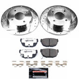 Power Stop 89-98 Nissan 240SX Rear Z26 Street Warrior Brake Kit - K659-26