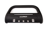 Lund 04-18 Ford F-150 (Excl. Heritage) Bull Bar w/Light & Wiring - Black - 47121206