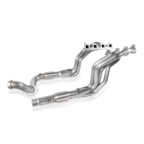 Stainless Works 11-18 Ford F-250/F-350 6.2L Headers 1-7/8in Primaries 3in Collectors High Flow Cats - FT211HCAT