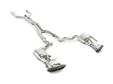 Akrapovic 15-17 AMG C63 Estate Evolution Line Cat Back (Titanium) w/ Carbon Tips (Req. Link Pipe) - MTP-ME/T/2H/1