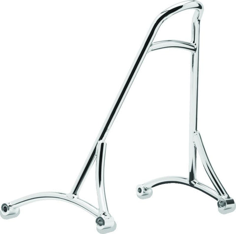 Burly Brand Short Sissy Bar 13in - Chrome - B13-1500C