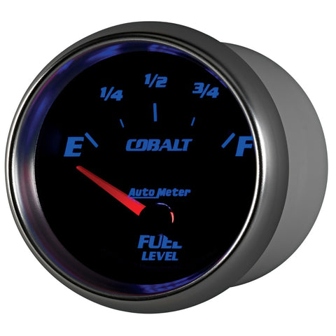 Autometer Cobalt 66.7mm 240-33 ohms Short Sweep Electronic Fuel Level Gauge - 7916