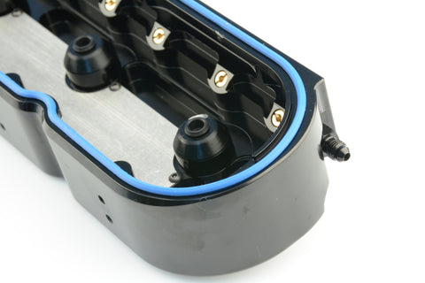 Comp Cams Valve Cover Set, Billet Gm Ls, Race App, No Oil Fill - 291CT
