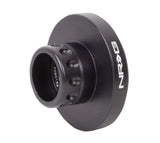 NRG Short Spline Adapter - Polaris RZR / Ranger (Secures w/OEM Lock Nut / Fits Quick Lock) - Black - SRK-RZRLH