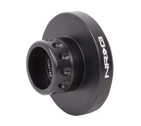 NRG Short Spline Adapter - Polaris RZR / Ranger (Secures w/OEM Lock Nut / Fits Quick Lock) - Black - SRK-RZRLH