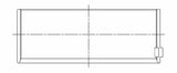 ACL Chrysler 318/340/360 .010mm Oversized High Performance Rod Bearing Set - 8B481H-010