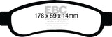 EBC 08-10 Ford F250 (inc Super Duty) 5.4 (2WD) Extra Duty Rear Brake Pads - ED91893
