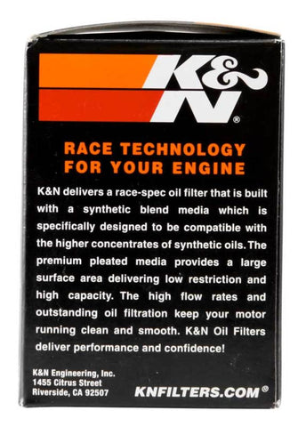 K&N Arctic Cat 2.688in OD x 3.344in H Oil Filter - KN-621