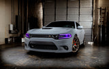 Oracle 15-21 Dodge Charger RGB+W DRL Headlight DRL Upgrade Kit - ColorSHIFT - 1443-330