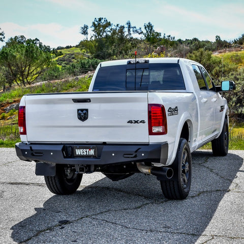 Westin 09-18 Ram 1500 Pro-Series Rear Bumper - Textured Black - 58-421025