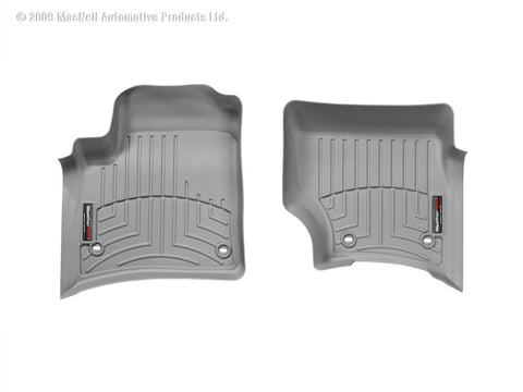 WeatherTech 04-10 Porsche Cayenne Front FloorLiner - Grey - 460451