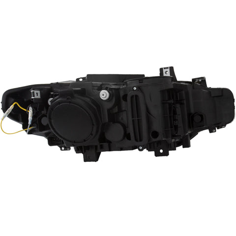 ANZO 2012-2015 BMW 3 Series Projector Headlights w/ U-Bar Chrome - 121505