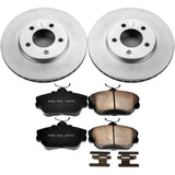 Power Stop 1995 Ford Taurus Front Z17 Evolution Geomet Coated Brake Kit - CRK5406
