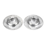 Power Stop 95-99 BMW 318ti Front Evolution Drilled & Slotted Rotors - Pair - EBR473XPR
