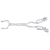 Stainless Works 2016-18 Cadillac CTS-V Sedan Catback System Resonated X-Pipe Dual-Mode Mufflers - CTSV16CB