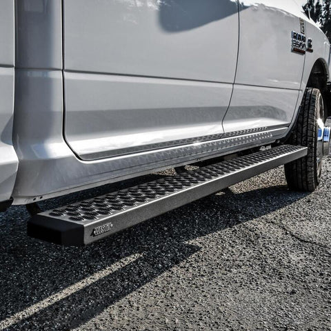 Westin Grate Steps Running Boards 83 in - Textured Black - 27-74765