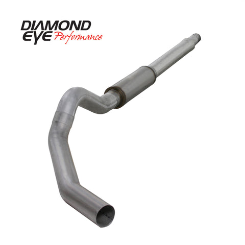 Diamond Eye KIT 5in CB MFLR RPLCMENT PIPE SGL AL: 03-07 FORD 6.0L F250/F350 - K5344A-RP