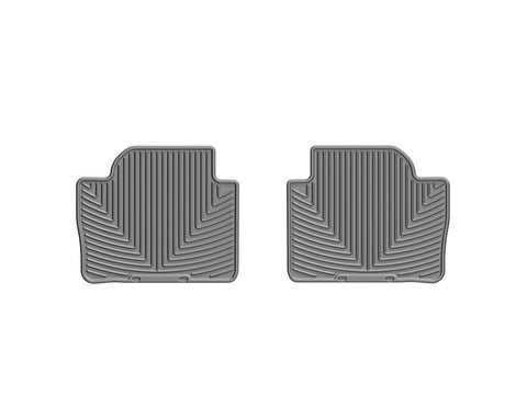 WeatherTech 12+ BMW 3-Series (F30) Rear Rubber Mats - Grey - W268GR