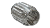 Vibrant SS Turbo FLEX Coupling with Interlock Liner 2.25in inlet/outlet x 4in long - 60704