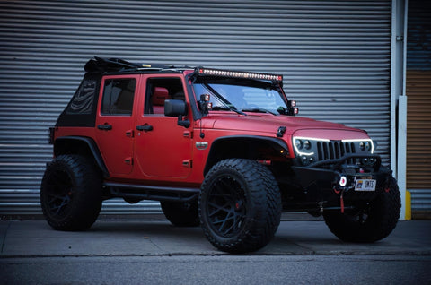 Oracle VECTOR Series Full LED Grille - Jeep Wrangler JK - NA - 5817-PRO