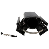 Fast Intake Manifold, Rhs Sheet Met Al, Ls Cathedral Port, Black W/ Fuel Rail Kit - 10902