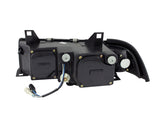 ANZO 1992-1998 BMW 3 Series E36 Projector Headlights w/ Halo Black G2 1 pc - 121325