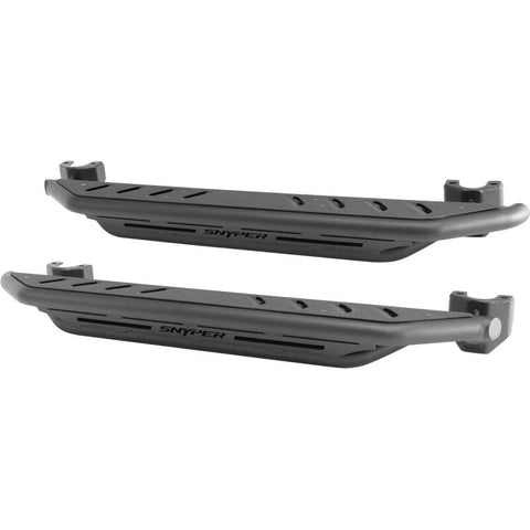 Westin/Snyper 07-17 Jeep Wrangler Triple Tube Rock Rail Steps - Textured Black - 42-6005
