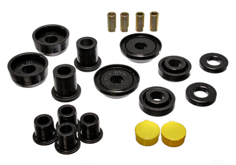 Energy Suspension 93-02 Camaro/Firebird/Trans Am Black Front End Control End Bushing Set - 3.3164G