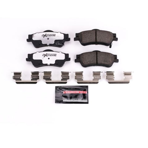 Power Stop 11-17 Chevrolet Caprice Rear Z26 Extreme Street Brake Pads w/Hardware - Z26-1352
