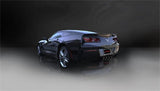 Corsa 2014 Chevy Corvette C7 Coupe 6.2L V8 AT/MT 2.75in Valve-Back Dual Rear Exit Black Xtreme Exht - 14762BLK